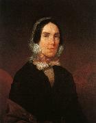 David Hunter Strother Elizabeth Hunter Strother oil painting